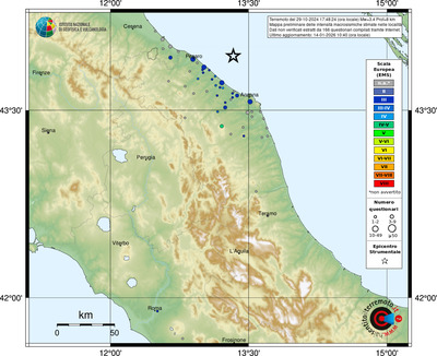 Mappa EMS - località