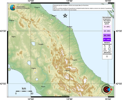 Mappa comuni con almeno 3 questionari