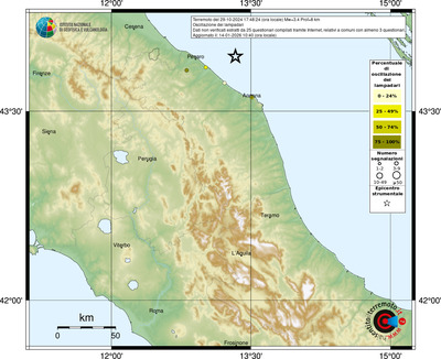 Mappa comuni con almeno 3 questionari