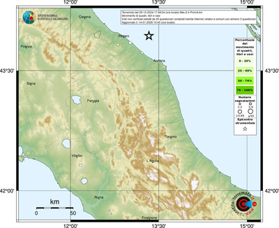 Mappa comuni con almeno 3 questionari
