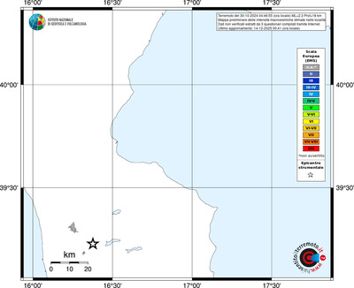 Mappa EMS - territori località