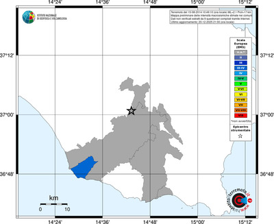 Mappa EMS - territori comuni