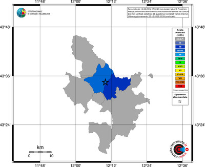 Mappa MCS - territori comuni
