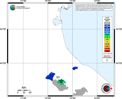 Mappa EMS - territori comuni