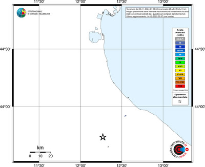 Mappa MCS - territori località