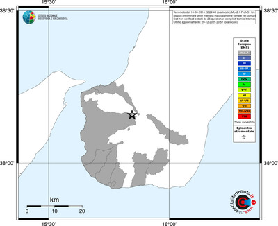Mappa EMS - territori comuni