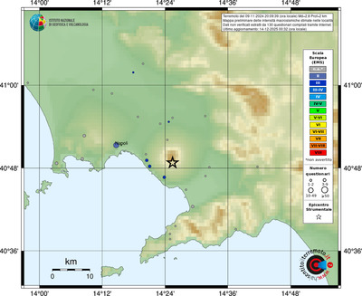 Mappa EMS - località