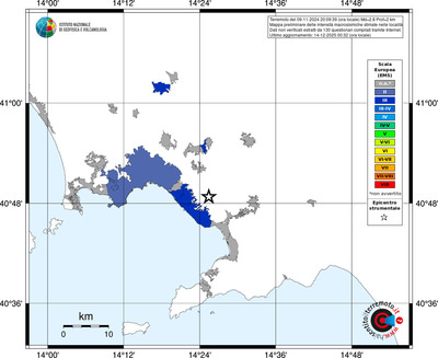 Mappa EMS - territori località
