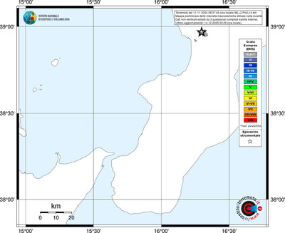 Mappa EMS - territori località