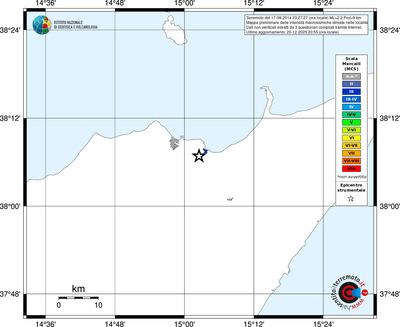 Mappa MCS - territori località