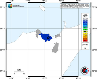 Mappa MCS - territori comuni