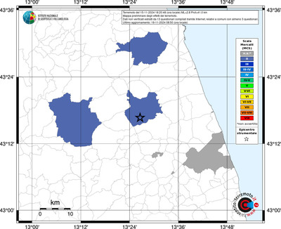 Mappa MCS riferita ai limiti comunali