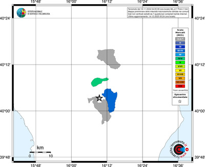 Mappa MCS - territori comuni