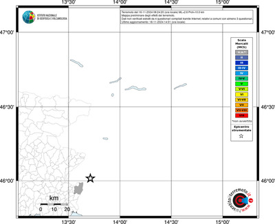 Mappa MCS riferita ai limiti comunali