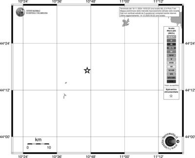 Mappa MCS - territori località