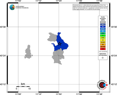 Mappa EMS - territori comuni
