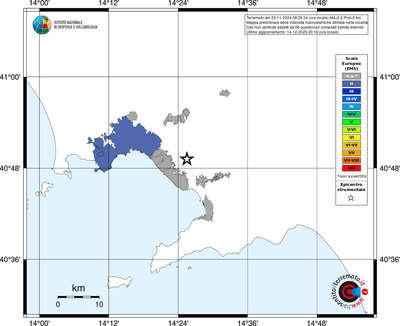 Mappa EMS - territori località