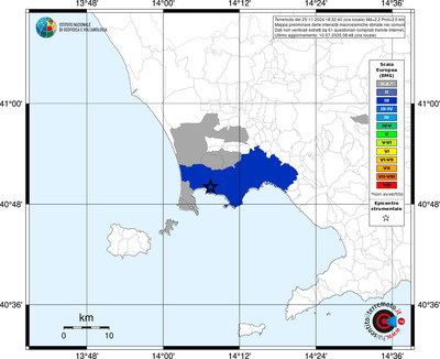 Mappa EMS - territori comunali