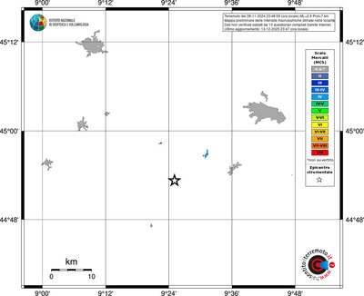 Mappa MCS - territori località
