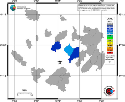 Mappa MCS - territori comuni