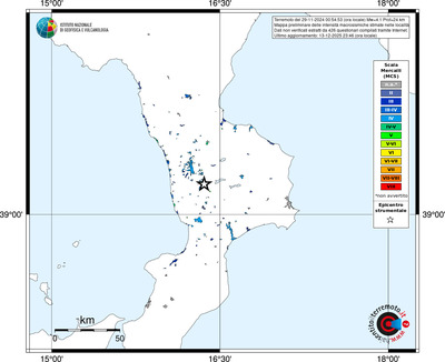 Mappa MCS - territori località