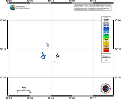 Mappa MCS - territori località