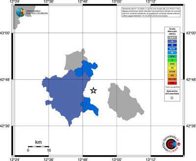 Mappa MCS - territori comuni