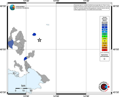 Mappa MCS - territori comuni