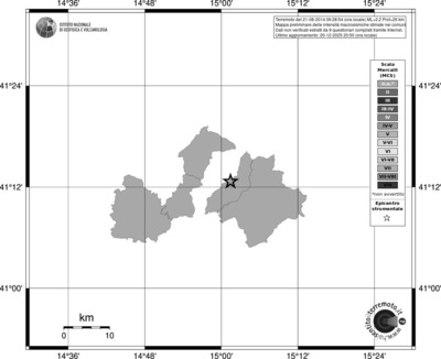 Mappa MCS - territori comuni