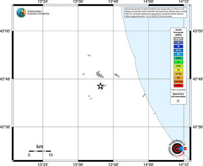 Mappa EMS - territori località