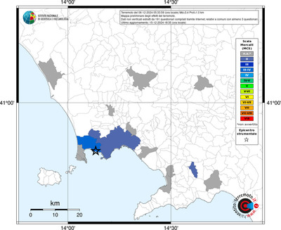 Mappa MCS riferita ai limiti comunali