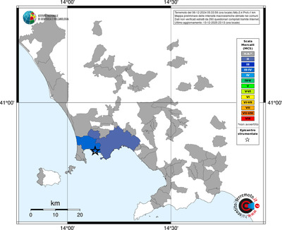 Mappa MCS - territori comuni