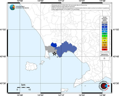 Mappa EMS riferita ai limiti comunali