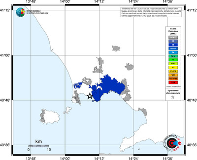 Mappa EMS - territori località