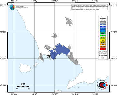 Mappa EMS - territori località