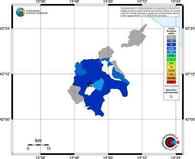 Mappa EMS - territori comuni
