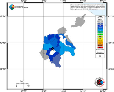 Mappa MCS - territori comuni