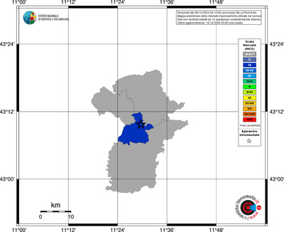 Mappa MCS - territori comuni