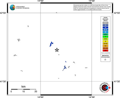 Mappa MCS - territori località