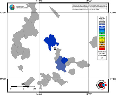 Mappa MCS - territori comuni