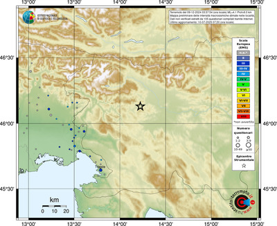 Mappa EMS - località