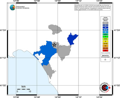 Mappa MCS - territori comuni