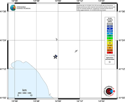 Mappa EMS - territori località