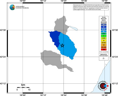 Mappa MCS - territori comuni