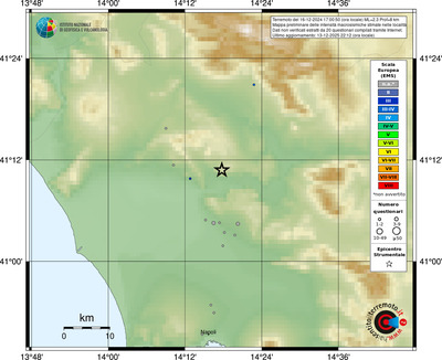 Mappa EMS - località