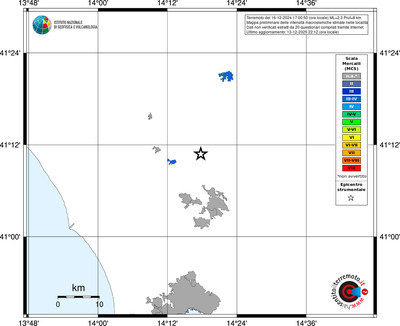 Mappa MCS - territori località