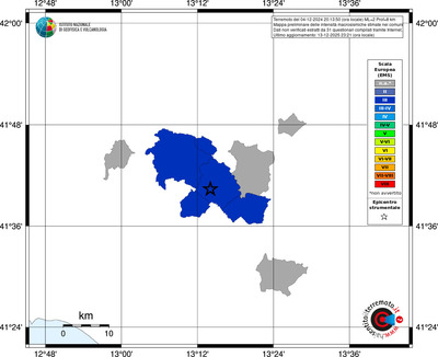 Mappa EMS - territori comuni