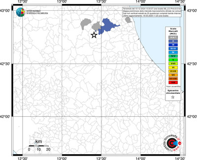 Mappa MCS - territori comunali