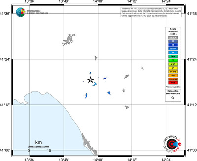 Mappa MCS - territori località