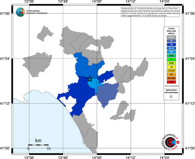 Mappa MCS - territori comuni
